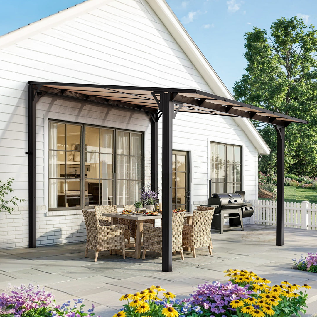 Aera Iron Hardtop Lean to Gazebo Assembly Guidance