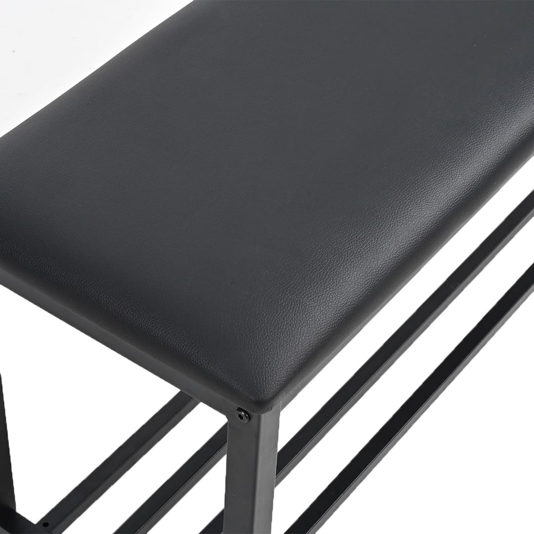 Indoor Dining Set with Bench, 4-Piece