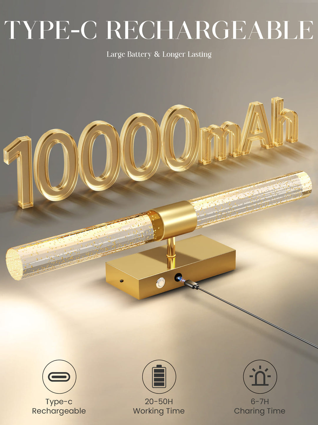 Cordless Crystal Bubble Wall Sconces, Set of 2