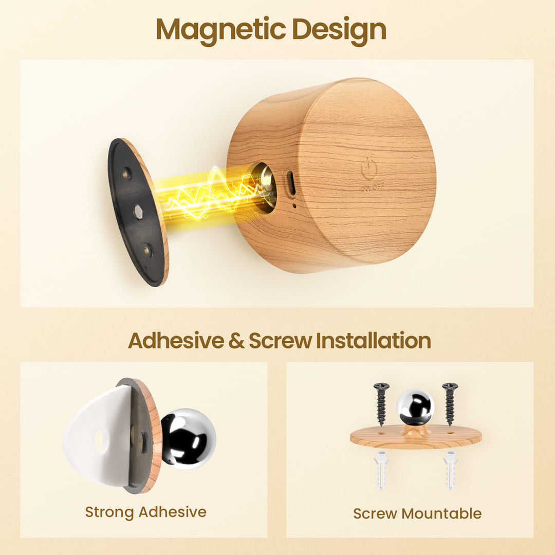 Rechargeable Magnetic LED Wall Sconce