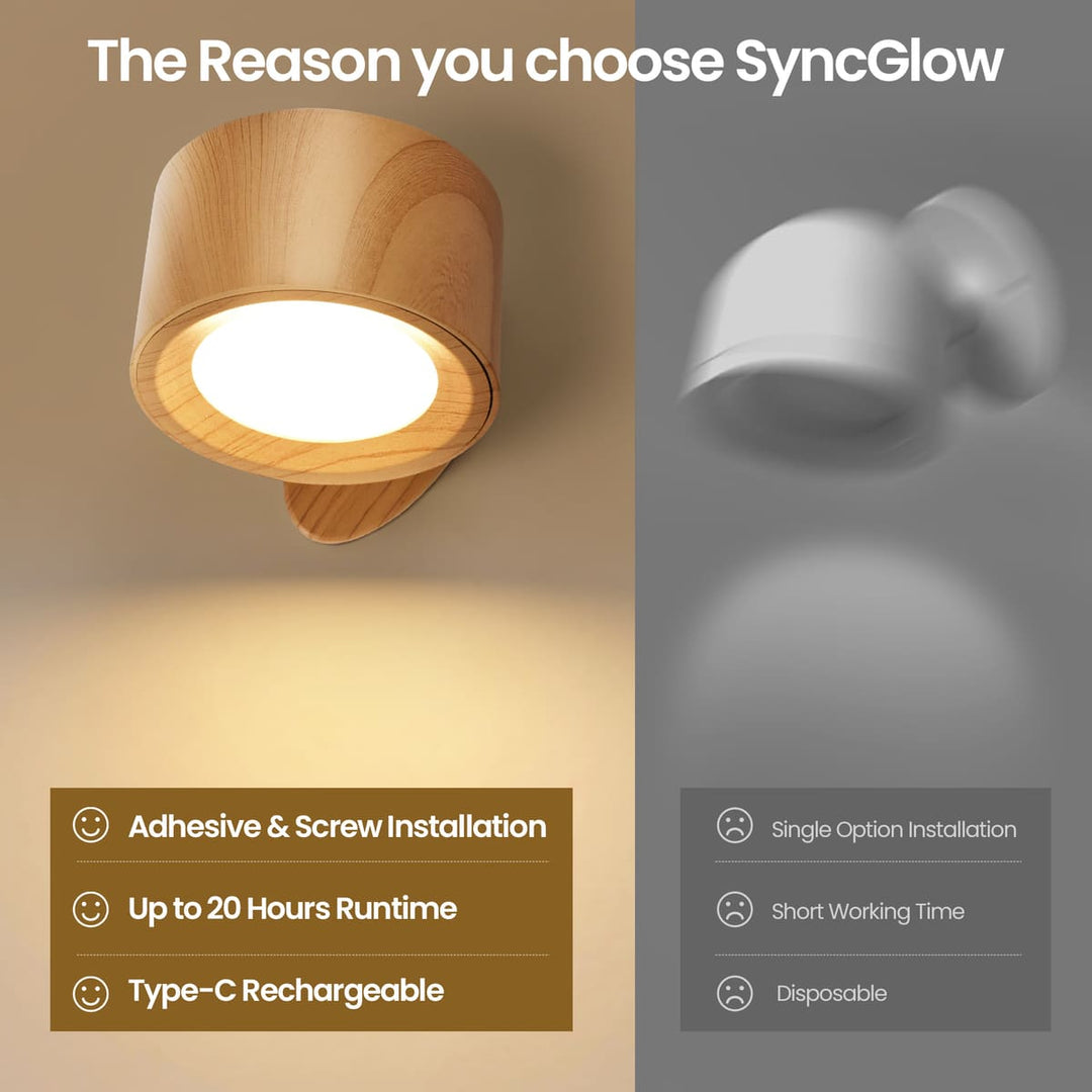 Rechargeable Magnetic LED Wall Sconce