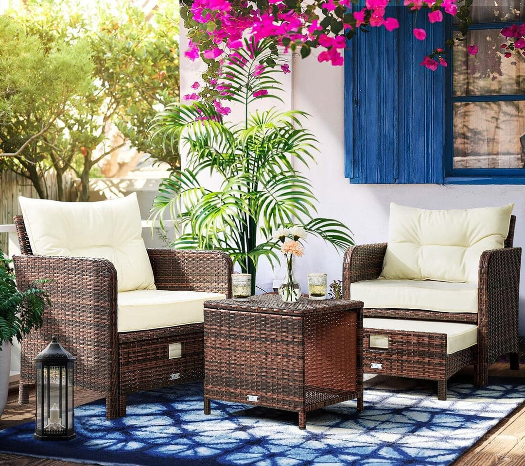 Axis Patio Chair Set, 5-Piece