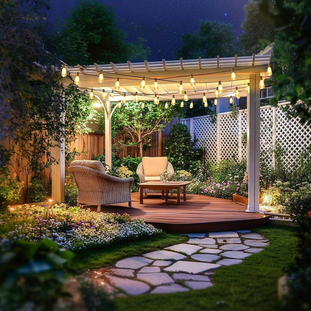 26ft Outdoor String Lights