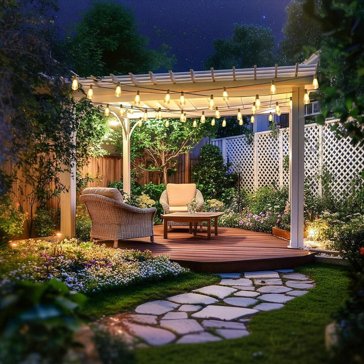 26ft Outdoor String Lights