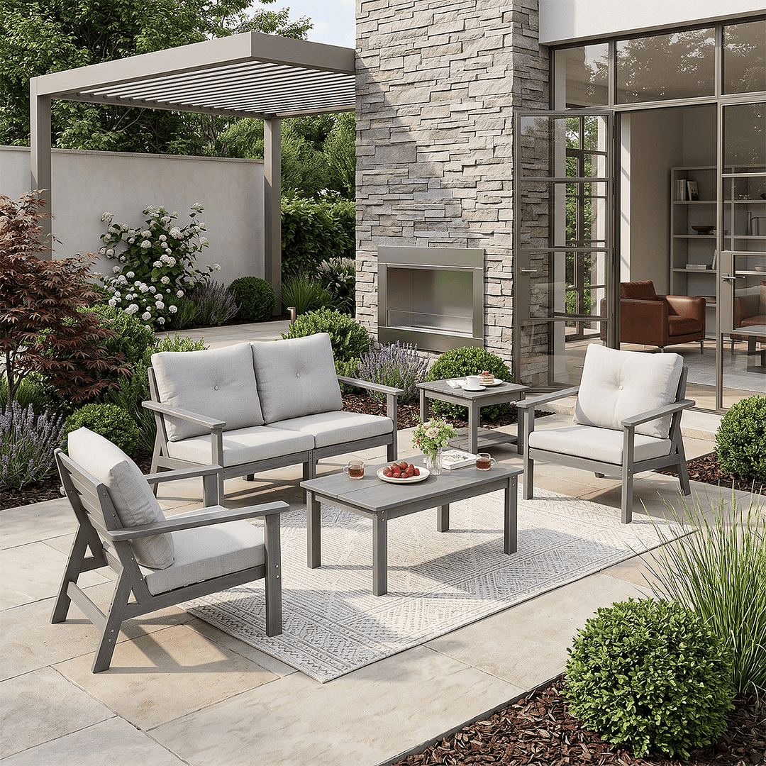 Corex HDPE Outdoor Sectional Sofa