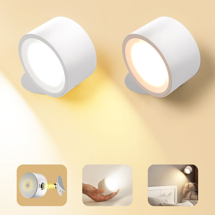 Rechargeable Magnetic LED Wall Sconce