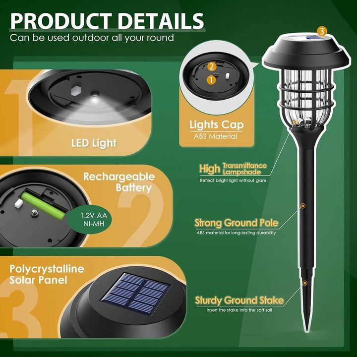 Eternal Pillar Solar Pathway Light