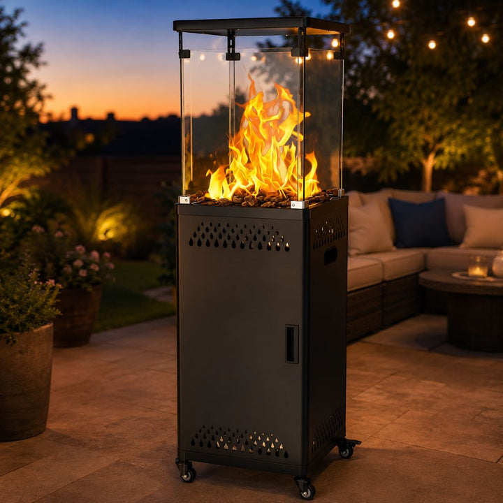 Pyra Base Propane Patio Heater, with Wheels, CSA Certified