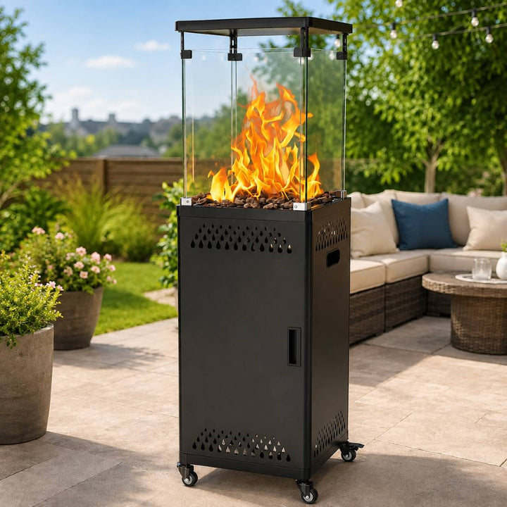 Pyra Base Propane Patio Heater, with Wheels, CSA Certified