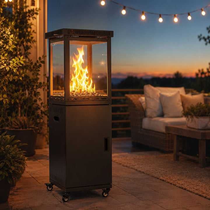 Pyra Base Propane Patio Heater, with Wheels, CSA Certified