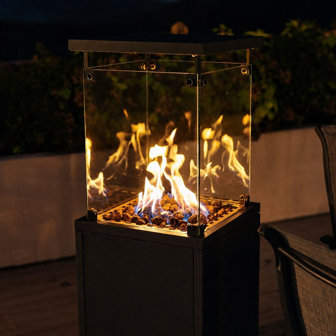 Pyra Base Propane Patio Heater, with Wheels, CSA Certified