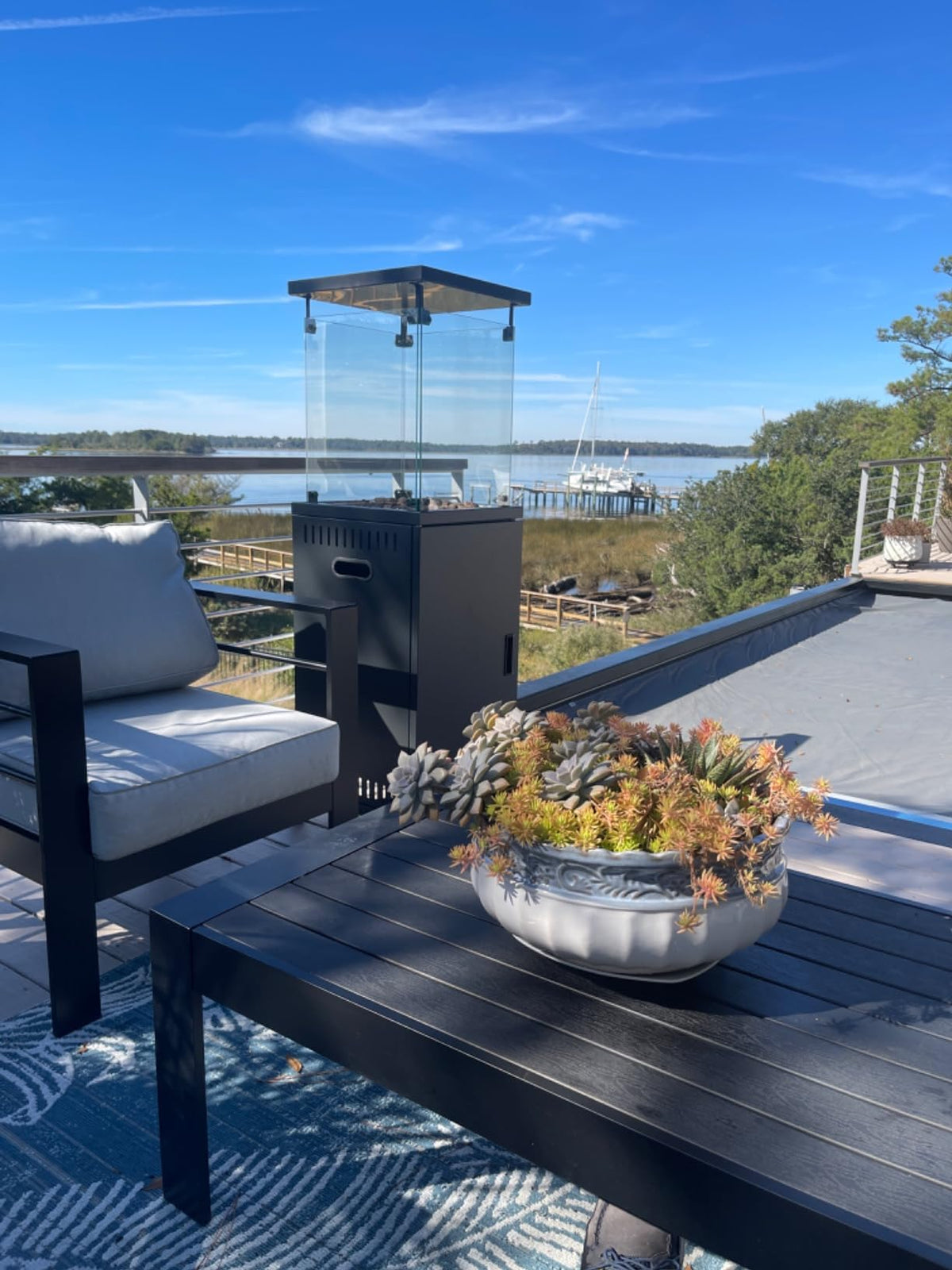 Customer photo in a real home