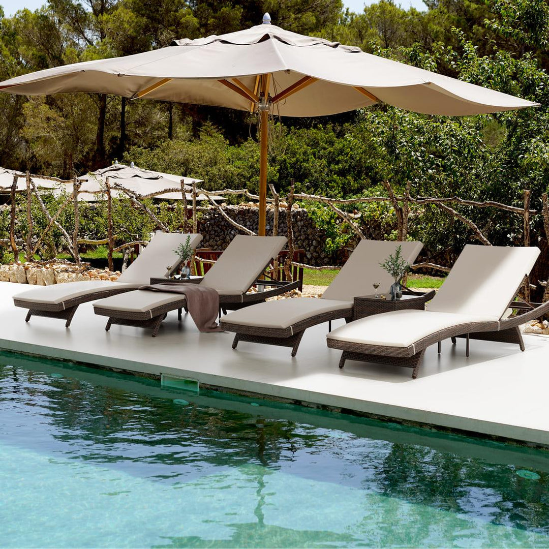 Axis Chaise Lounge Set