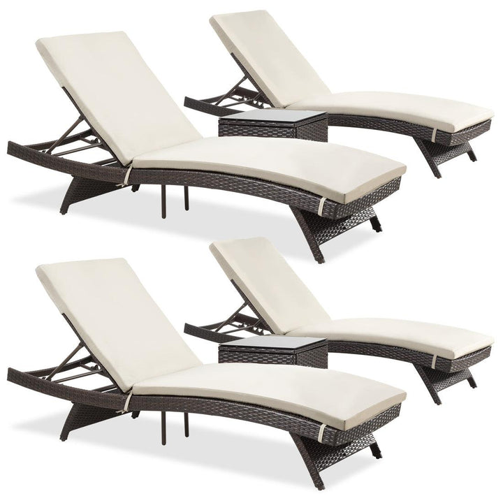Axis Chaise Lounge Set
