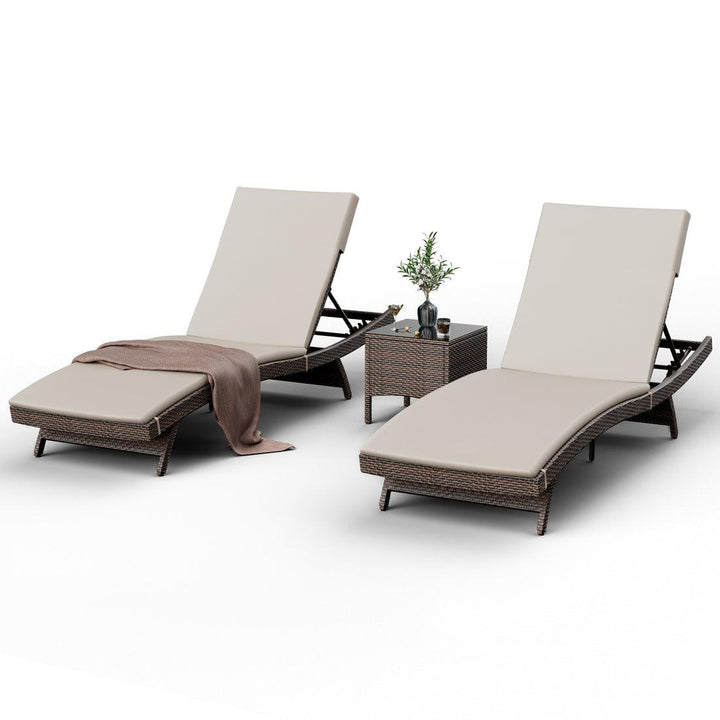 Axis Chaise Lounge Set