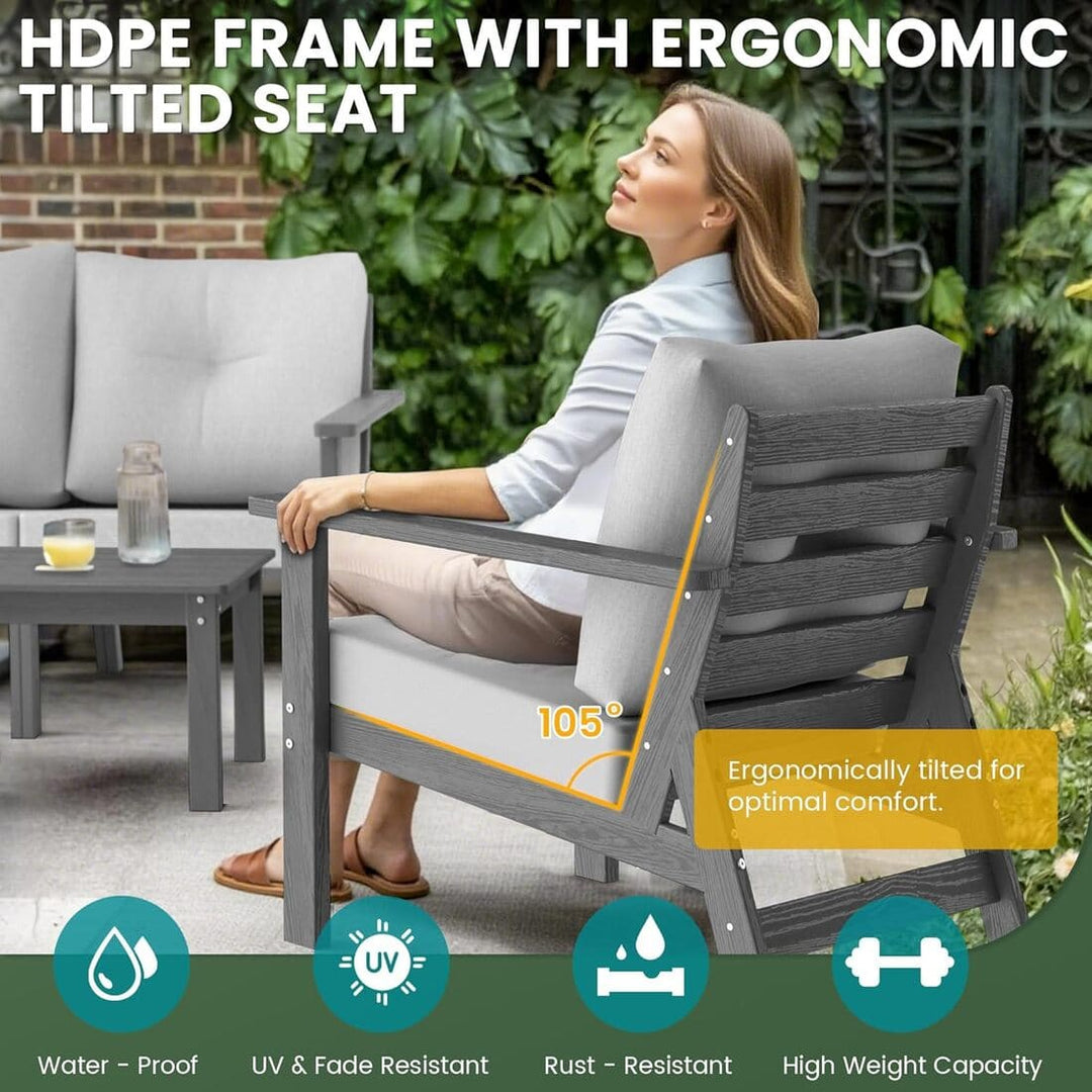 Corex HDPE Outdoor Sectional Sofa