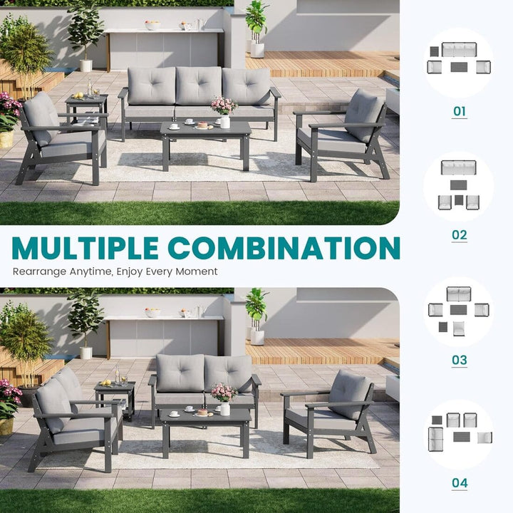 Family Dining & Lounge Bundle, Free Heater Included