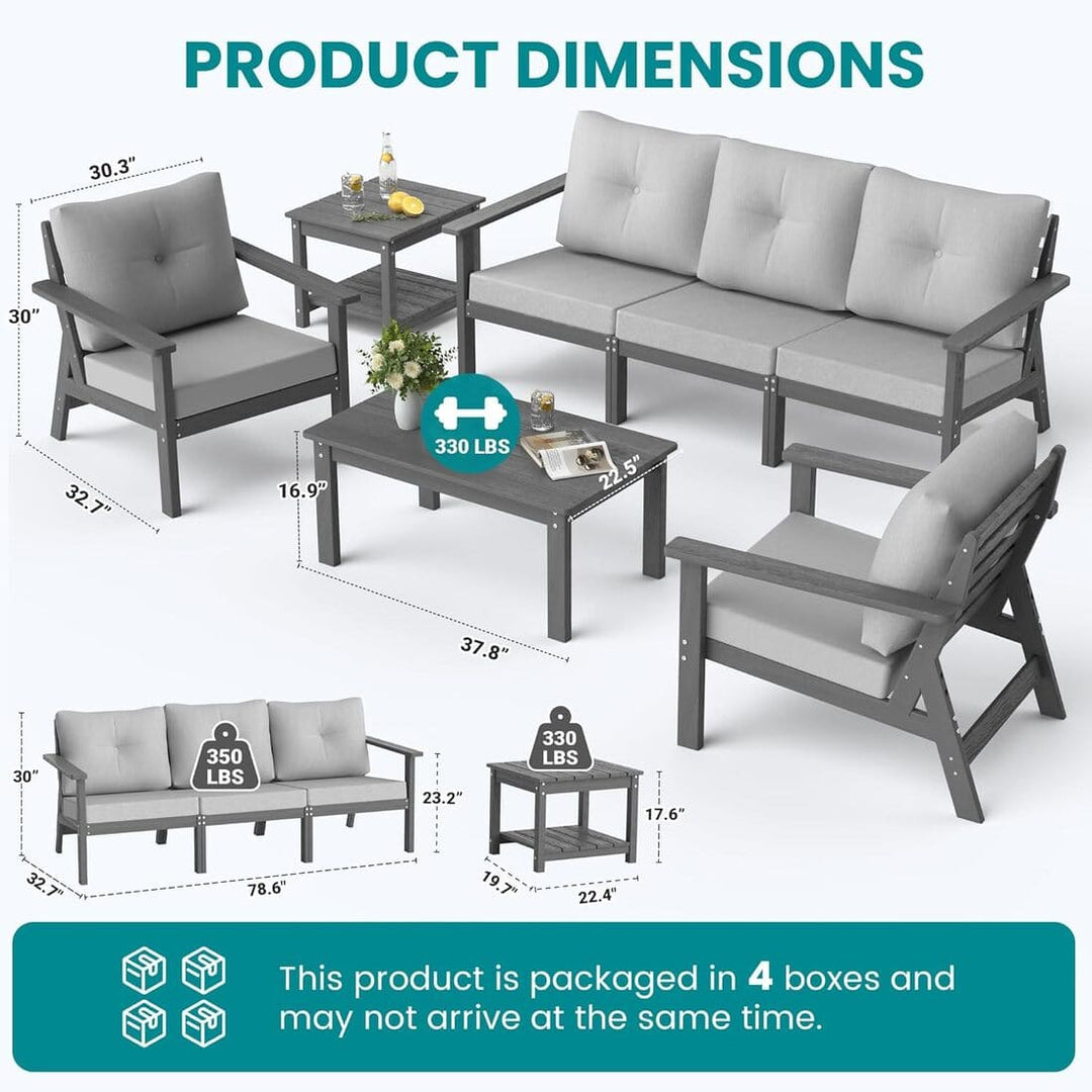 Family Dining & Lounge Bundle, Free Heater Included