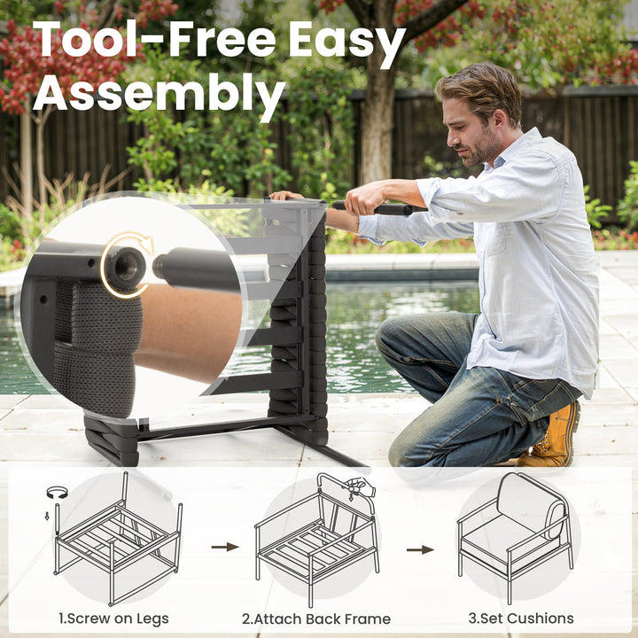 Relax & Swing Retreat Bundle, Free Heater Included