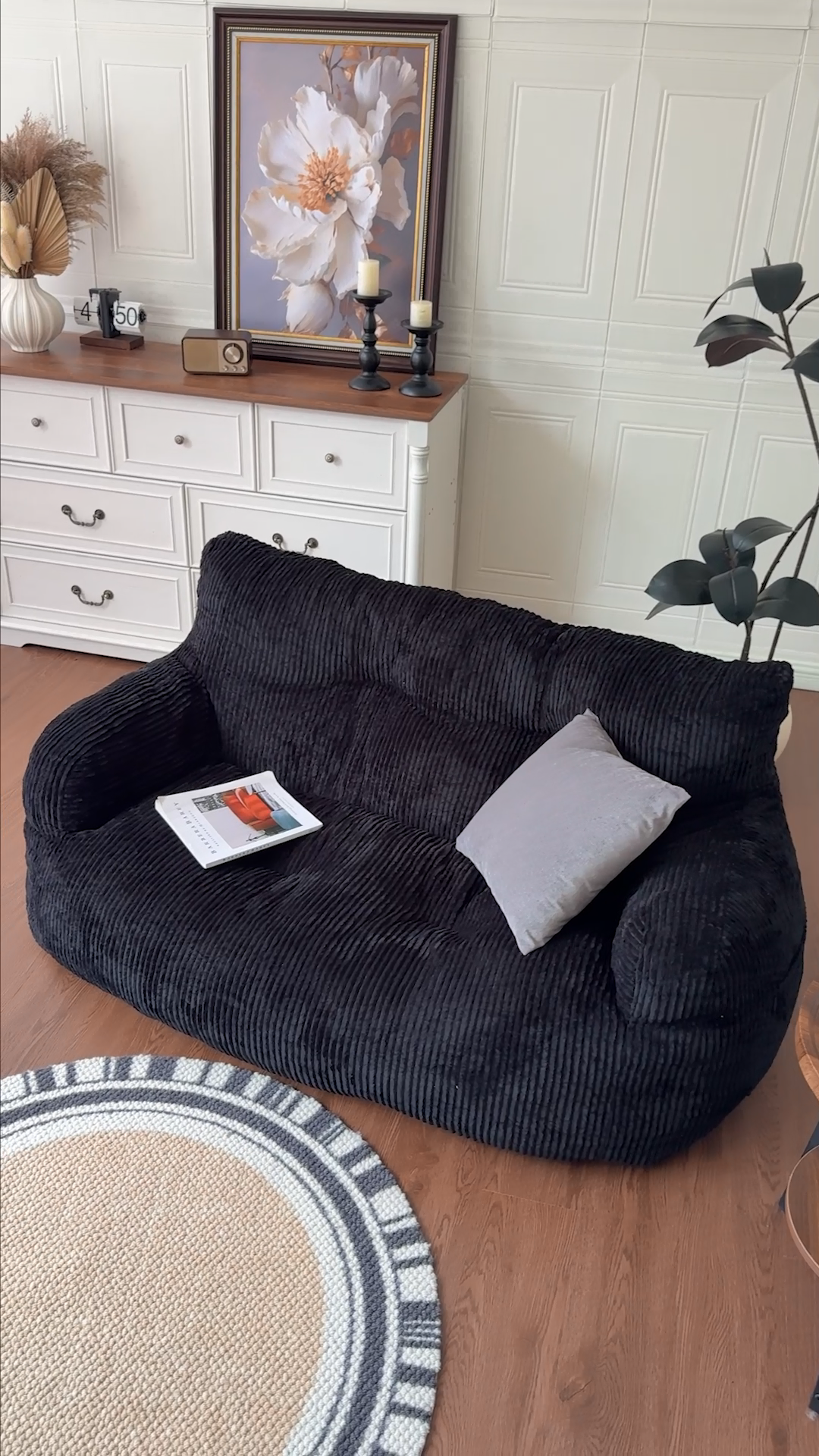 Customer photo in a real home